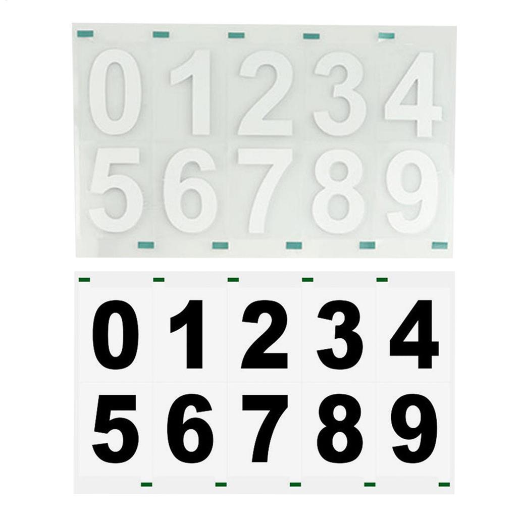 Số Dính Cho Hộp Thư Chống Thấm Nước Phản Quang Ngoài Trời Ký Số Đề Can Nhà Đề Can rilan1my