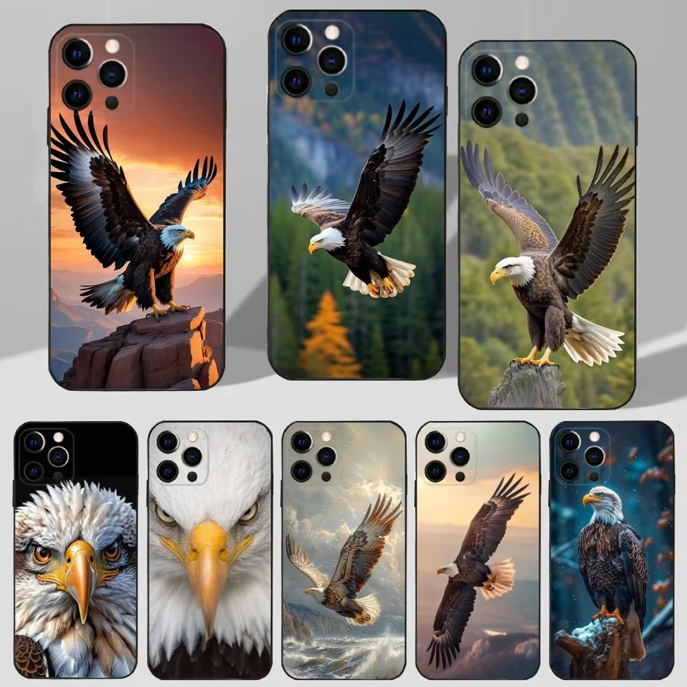 Thích hợp cho iPhone16 Eagle Flying Eagle Animal Phone Case 11.29