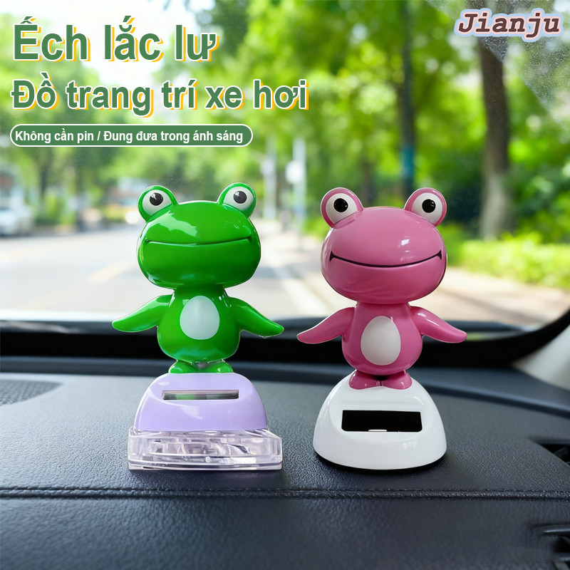 Đồ Chơi Ếch Bobble Đầu Lắc Năng Lượng Mặt Trời