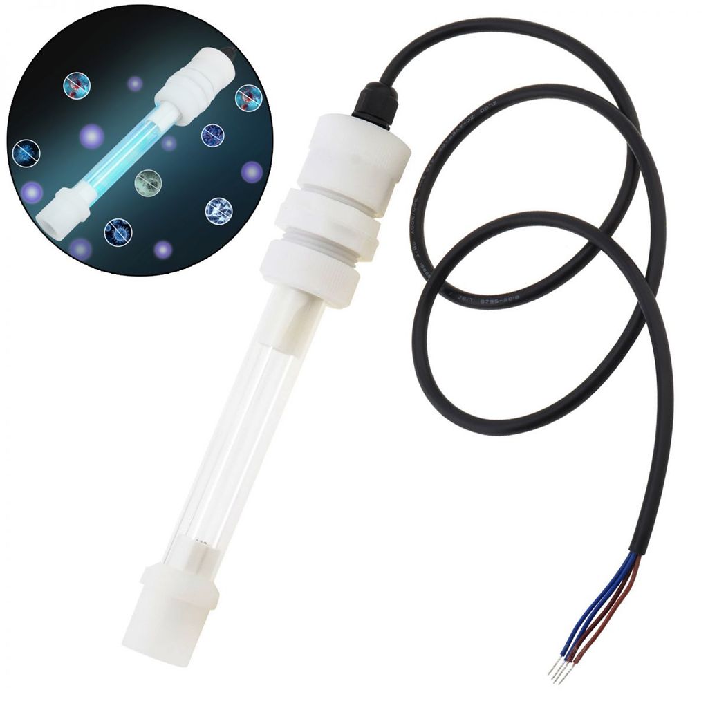 Đèn UV bể cá 6W IP68 Đèn UV chìm hoàn toàn Đèn UV chìm cho bể cá