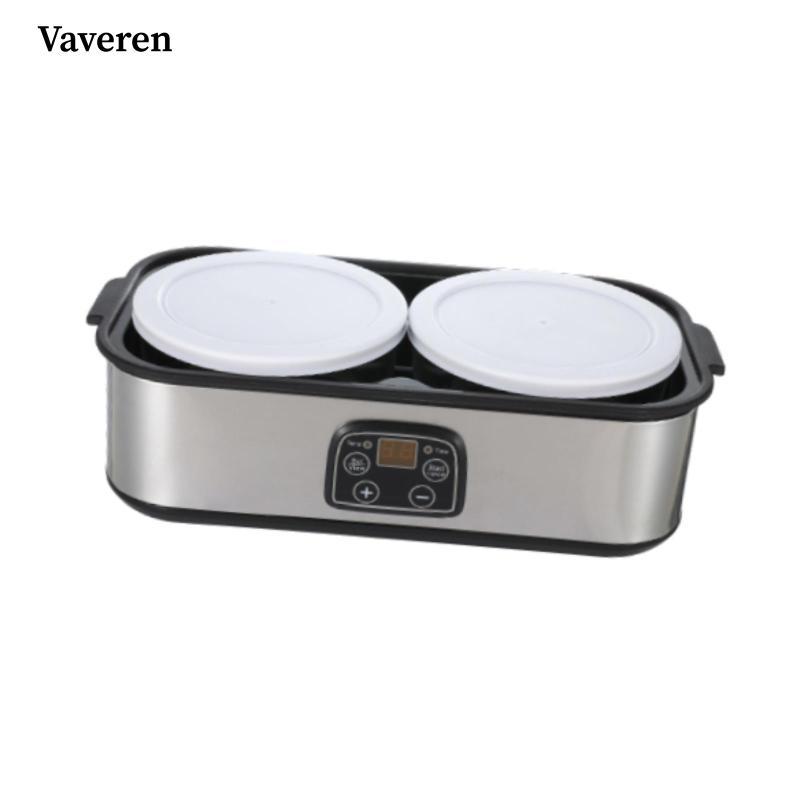 Máy Làm Sữa Chua Probiotic Tiếng Ồn Thấp Di Động Với 2 Ly Thủy Tinh Sữa Chua Tự Chế Cho Nhà Hàng Làm Bánh Phòng Ăn Nhà Bếp Tập Hợp