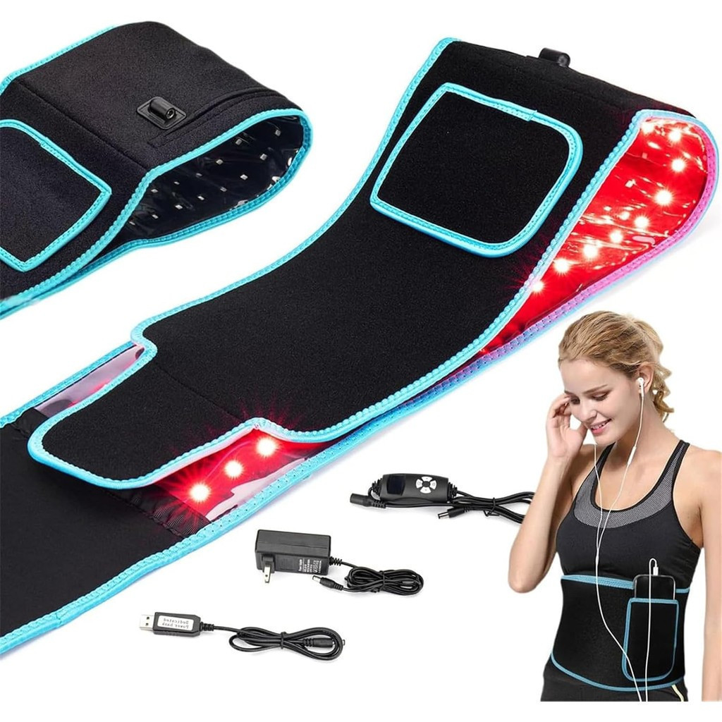 Slim Gleam Wrap - Thiết bị thắt lưng trị liệu bằng ánh sáng hồng ngoại Slim Gleam, Đai quấn Gleam kh