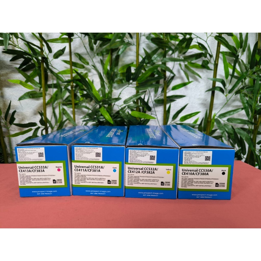 Hộp mực pro CE410A/CE411A/CE412A/CE413A_CC530A/CC531A/CC532/CC533_CF380A/CF381A/CF382A/CF383A