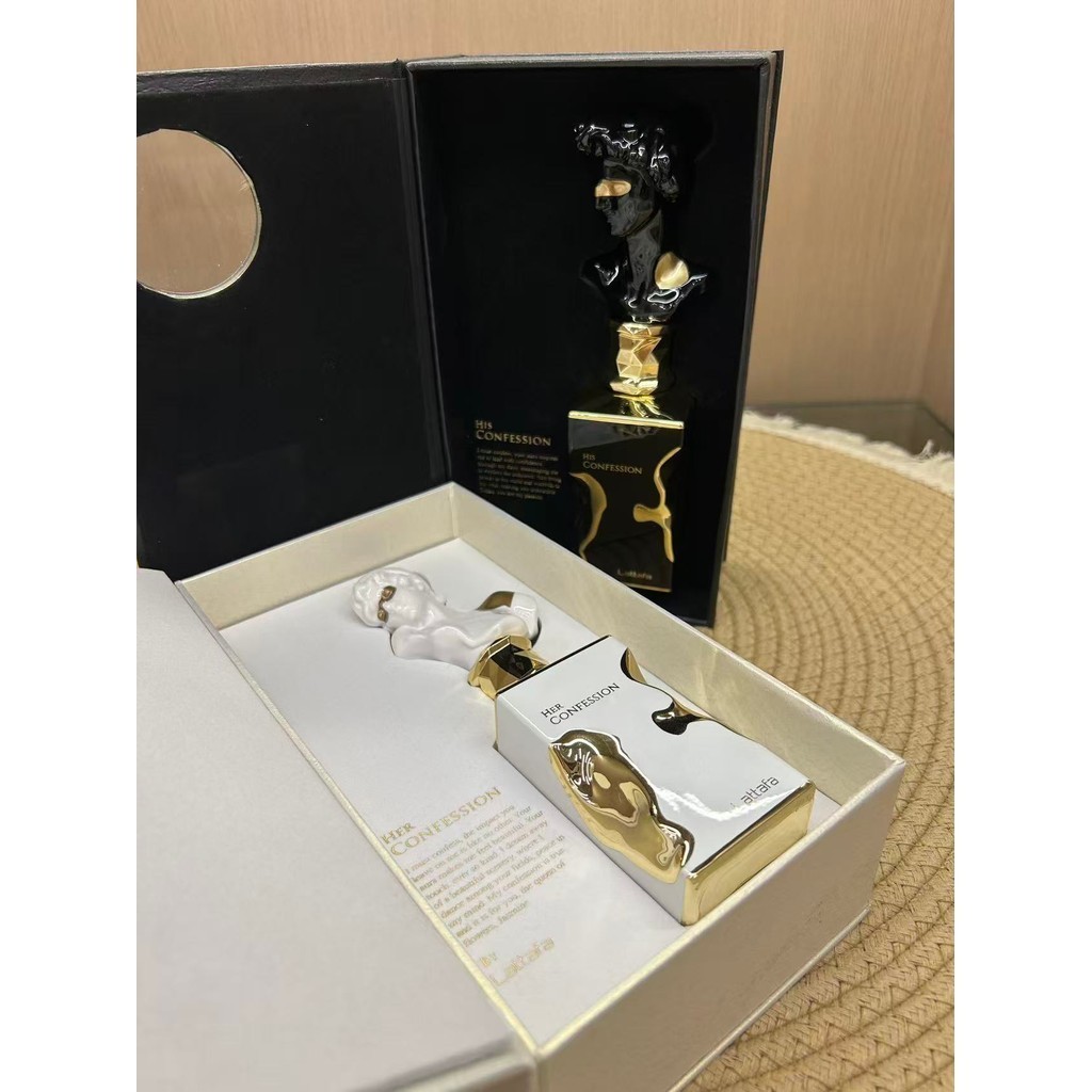 Lattafa Her Confession by Lattafa / His Confession 100ml EDP  COD