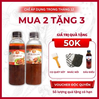  Combo Sốt Ướp Thịt Nướng BBQ & Sốt Me Chấm Thịt Nướng 400g Bếp Xuyên Việt - Tiệc Nướng Bùng Vị chỉ từ 5 phút 