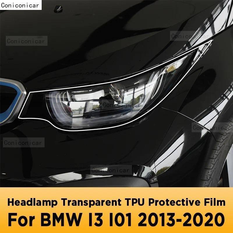 Dành Cho Xe BMW I3 I01 2013-2020 Đèn Pha Ngoại Thất Ô Tô Chống Trầy Xước Đèn Trước Trong Suốt TPU Bả
