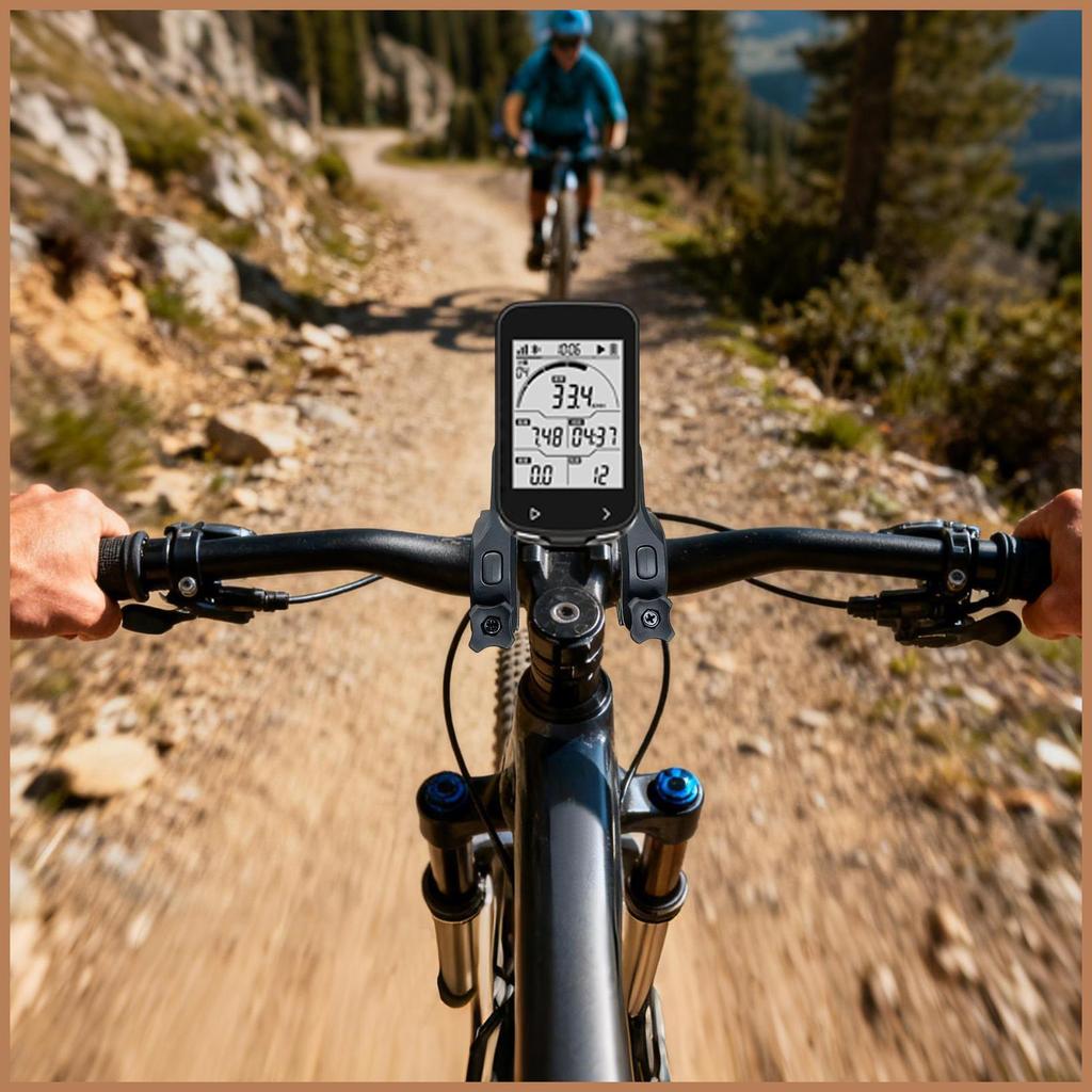 Xe Đạp Máy Tính Gắn Chống Sốc Đi Xe Đạp Phụ Kiện Đi Xe Đạp GPS Giá Đỡ Tay Cầm Cho Đường Núi Đi Xe Đạ