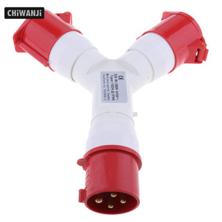 Ổ cắm công nghiệp bốn chân 380V-415V 32A Đầu nối chống nước 3P +