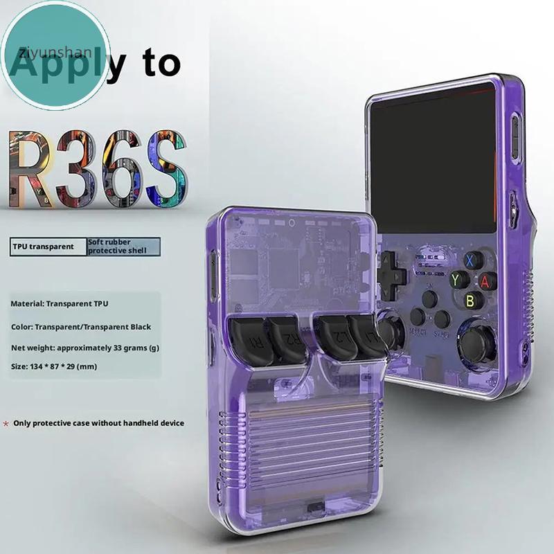 Ziyunshan Hộp Bảo Vệ Máy Chơi Game Di Động Cho R36S Vỏ Bảo Vệ Chống Trầy Xước Bảo Quản Có Thể Giặt Đ