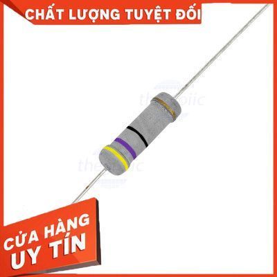 [30 Cái]- Điện Trở 47 Ohm 2W 5% 4 Vòng Màu FixLab – Linh Kiện & Sửa Chữa