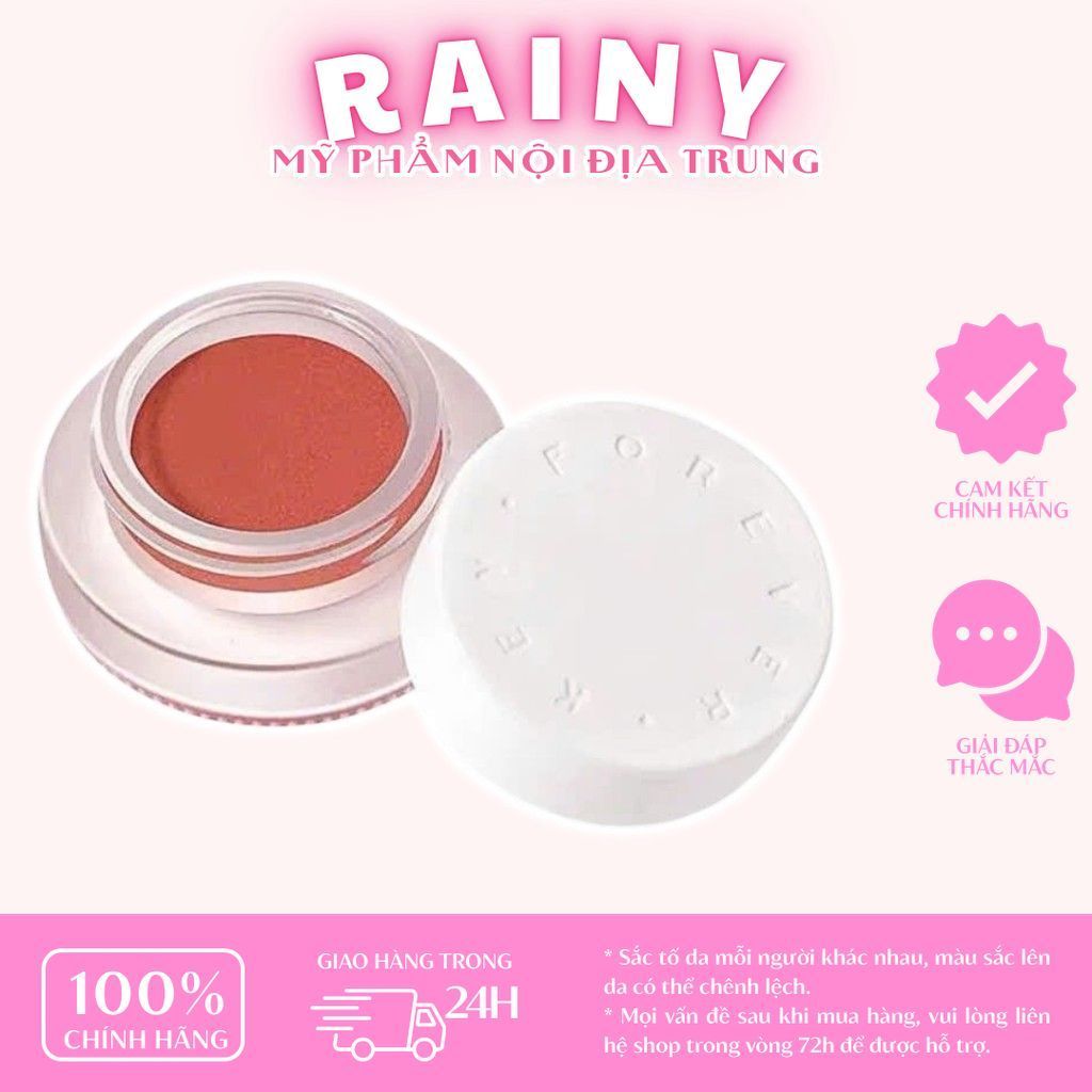 [FOREVER KEY] Phấn má hồng dạng kem xốp Forever Key