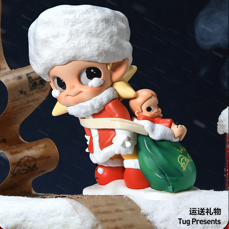 POPMART POPMART Zsiga Zsiga Bộ Sưu Tập Quà Tặng Mùa Đông Hình Hộp Bí Ẩn Đồ Chơi Đồ Trang Trí Quà Tặn