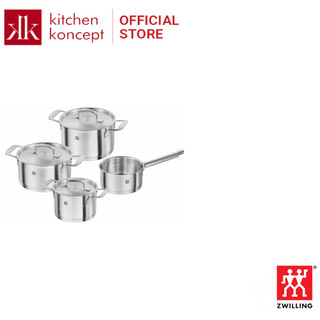 Bộ Nồi 3 Lớp 4 Món Zwilling Base (1.5L; 2L, 3L, 3L, 3.5L)