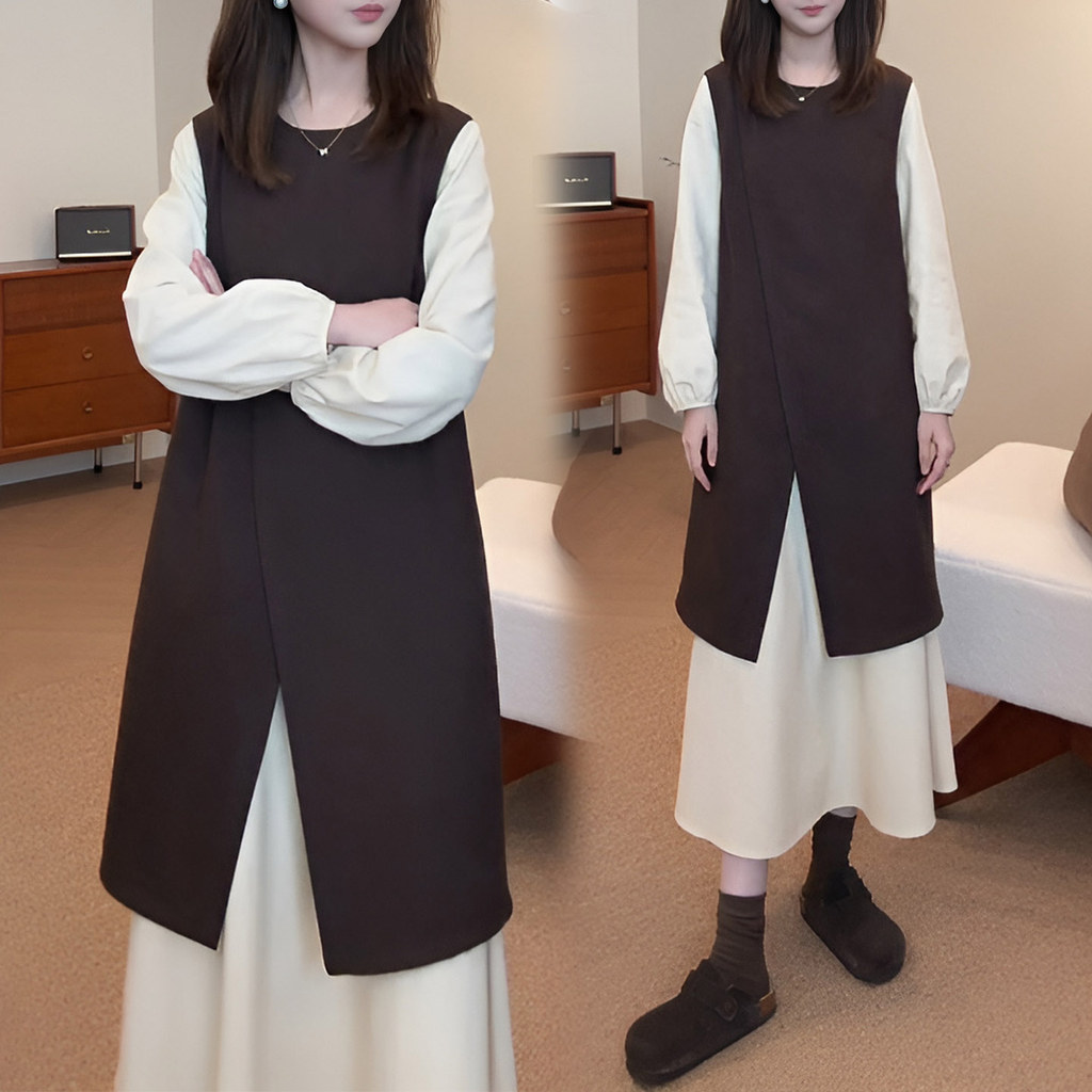 <[CDATA[Cửa hàng Zhuzhu - Váy hai mảnh phong cách trưởng thành nhẹ nhàng]]>