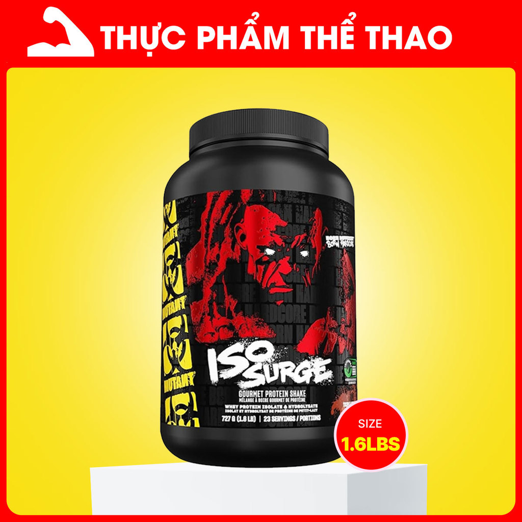 Mutant Iso Surge 1.6lbs - Nhiều Hương Vị