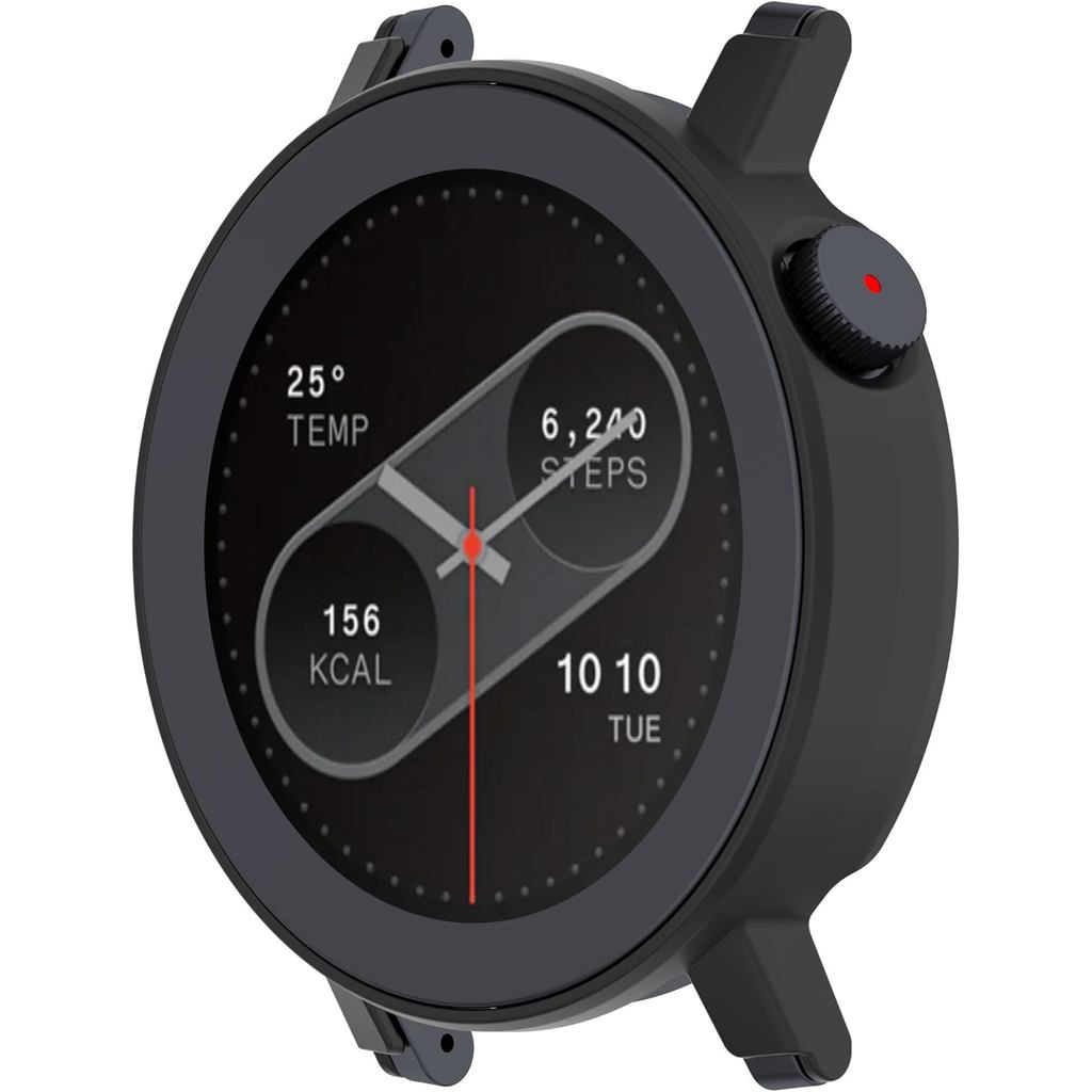 Tương thích với vỏ CMF Watch 3 Pro, Vỏ bảo vệ cản trước PC cứng sang trọng cho đồng hồ thông minh CM