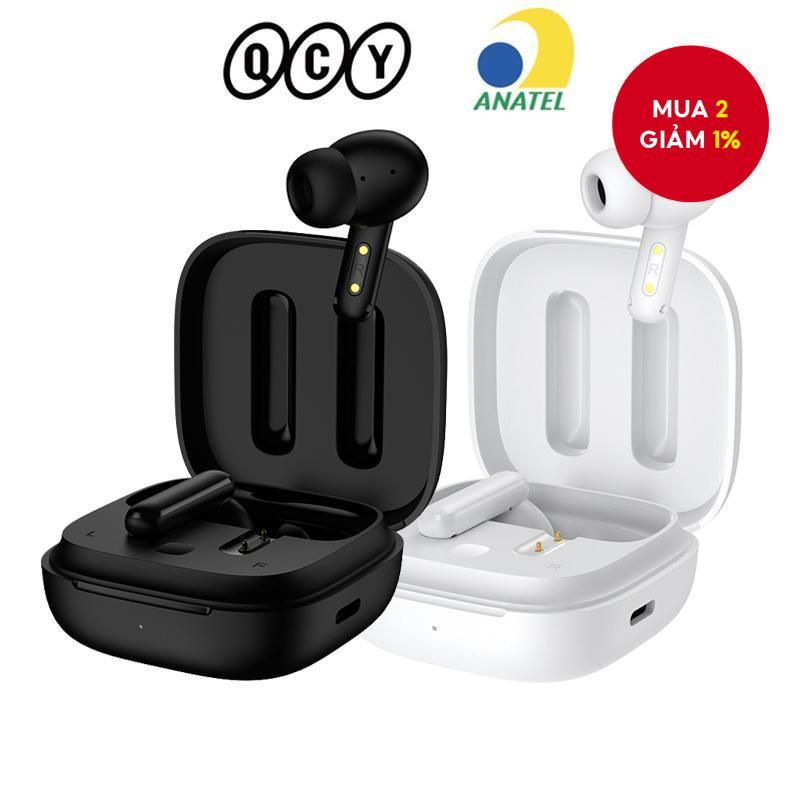 Tai nghe không dây QCY T13 Gaming Thể thao ANC HT06 Bluetooth 5.3 Tai nghe 28dB Khử tiếng ồn sâu và 