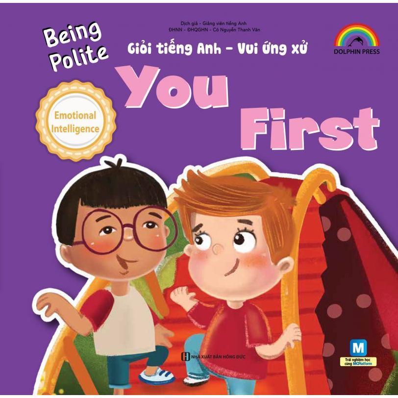 Sách - Giỏi Tiếng Anh - Vui Ứng Xử - Being Polite - You First - MCBooks