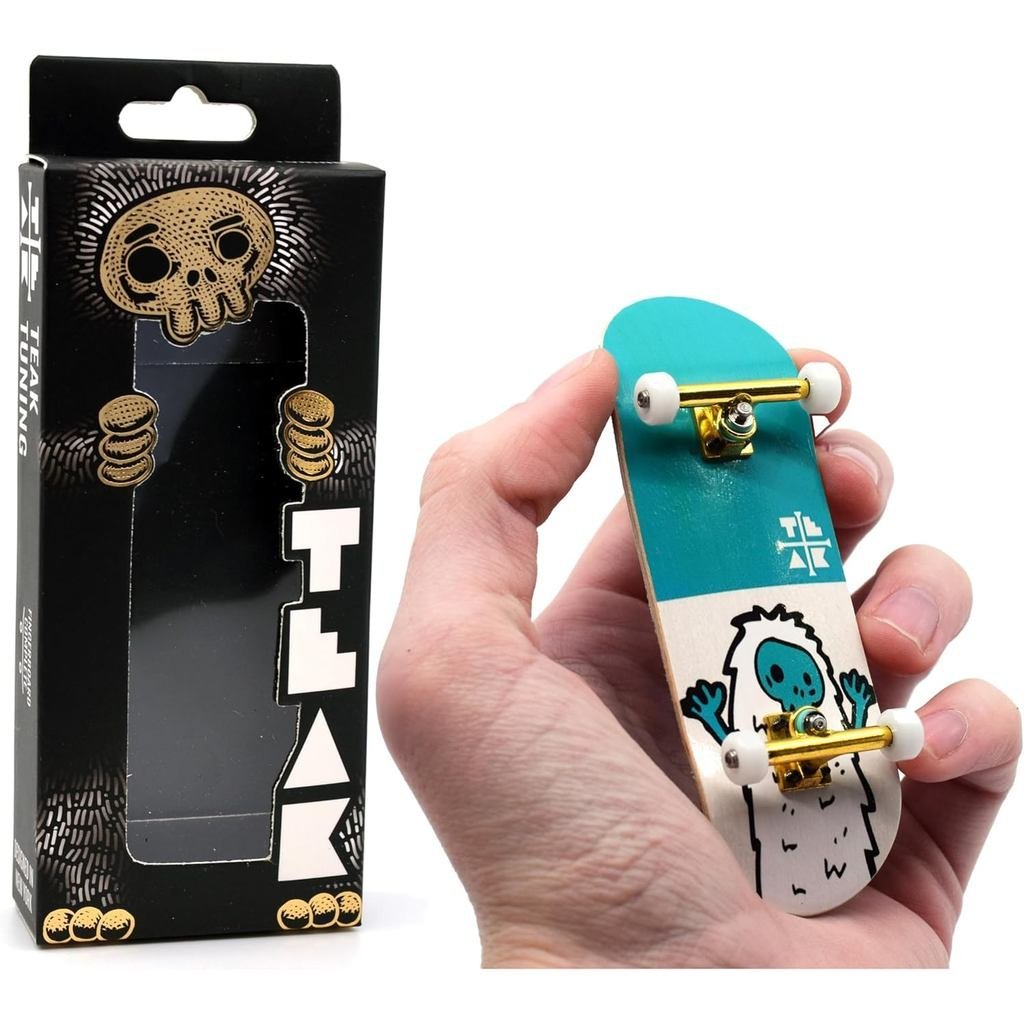 Teak Tuning 32mm Pro Fingerboard Heat Transfer Graphic Complete - Lắp ráp hoàn toàn với các bộ phận 