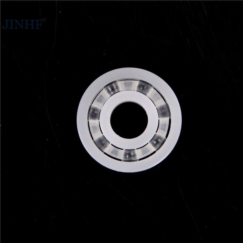 JINHF 1 CÁI Vòng bi nhựa PP 608 Quả bóng thủy tinh 8 * 22 * 7mm Vòng bi HOT