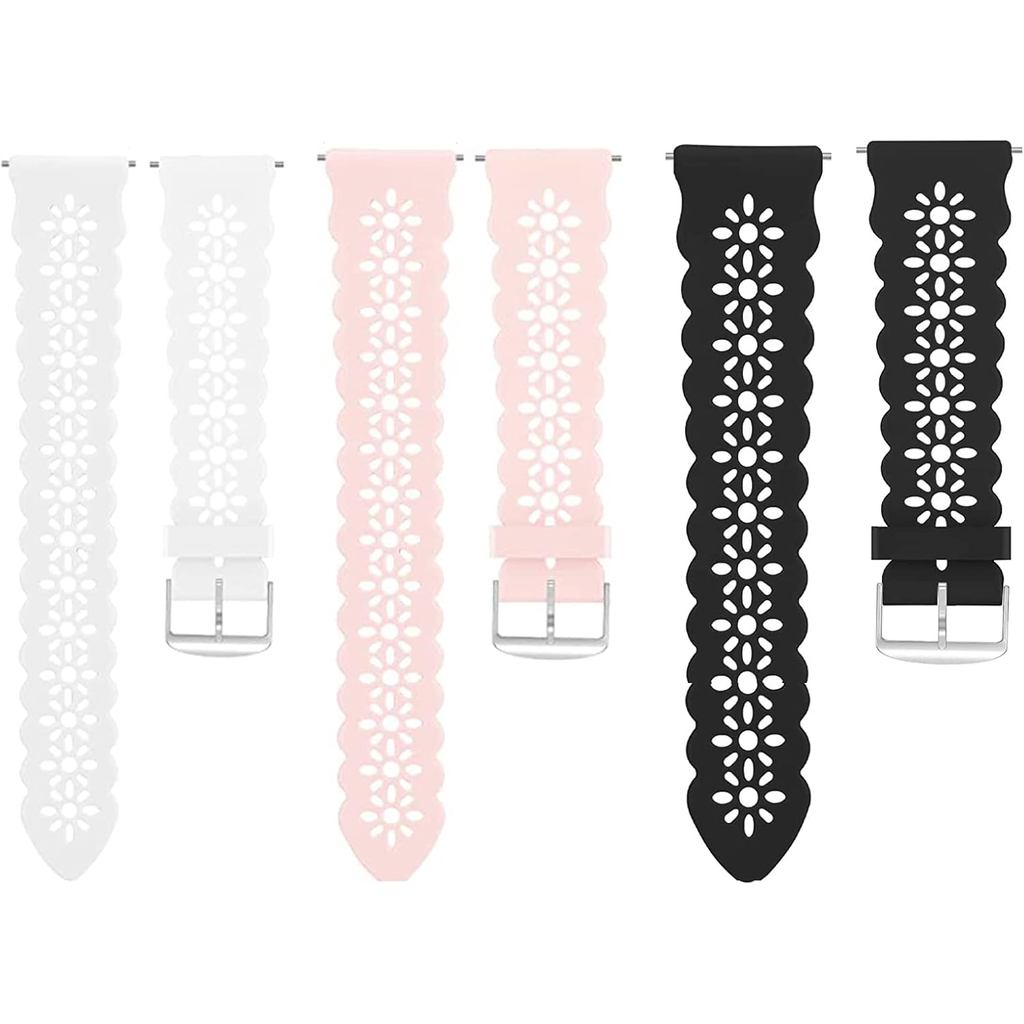 Dây đeo đồng hồ thông minh IDW13, IDW16, IDW19, Dây đeo thay thế ren silicon Lamshaw 22mm Tương thíc