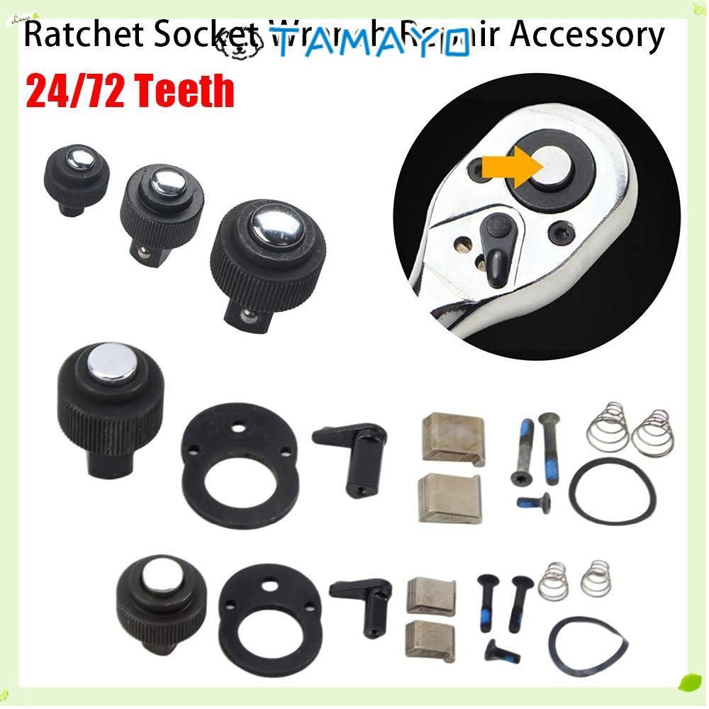 TAMAYO 1 Bộ Phụ kiện sửa chữa cờ lê ổ cắm Ratchet, Bộ phận thay thế răng 24 / 72 Bộ phụ tùng cờ lê R