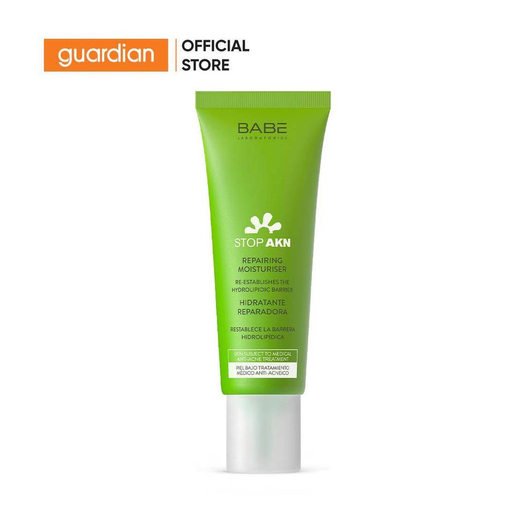 Kem Dưỡng Phục Hồi Cho Da Mụn Laboratorios Babé - Stop AKN Hidratante Reparadora/ Stop Akn Repairing