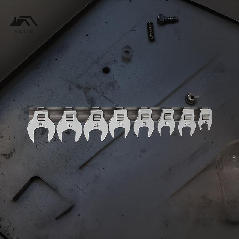 < RcTlB > Bộ cờ lê hạt lanh 9 / 11 chiếc Bộ cờ lê chân vịt có giá lưu trữ Bộ dụng cụ cờ lê mục đích 