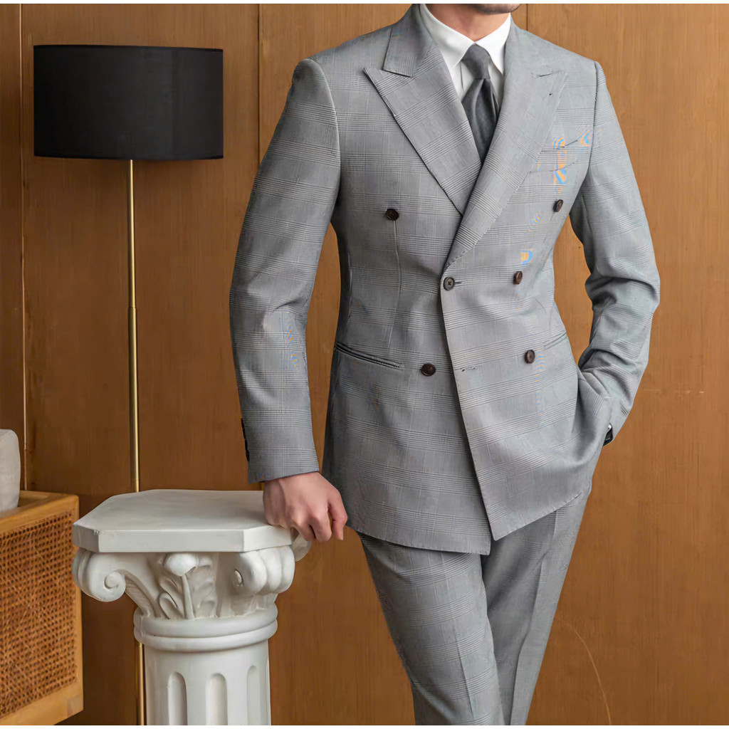Bộ Suit Nam, Bộ Vest Nam Họa Tiết Prince of Wales