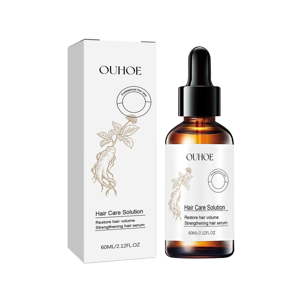 OUHOE Hair Dense Hair Lotion Dưỡng Ẩm Chống Rụng Tóc Mạnh Tóc Mềm Lông Tơ Dày Đặc Dầu Xả