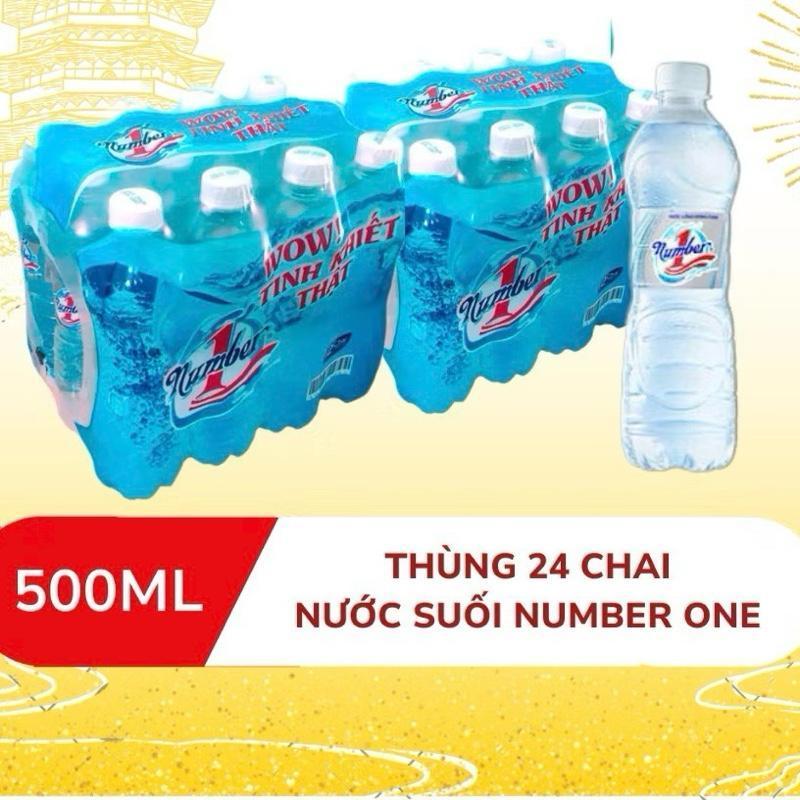 [HOẢ TỐC HCM]Nước Suối Number One Chai 500ml_Nước Tinh Khiết Number 1