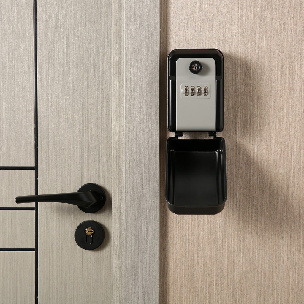 Hộp chìa khóa mật khẩu Kim loại mở đôi Mã chống đông B & B Hộp mật khẩu khách sạn Hàng có sẵn Nhà má