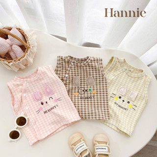  Áo gile bé trai bé gái sơ sinh phong cách Hàn Quốc hoạ tiết caro chất nỉ lông thỏ mềm mại ấm áp giữ nhiệt cho bé 