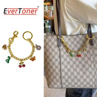 EverToner Mới Sáng Anh Đào Móc Khóa Túi Quyến Rũ Nhiều Màu Sắc Thời Trang Móc Chìa Khóa Ô Tô Kim Loại Hoa Chìa Khóa Quà Tặng Tinh Tế Quà Lưu Niệm