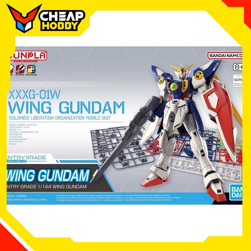 Mô Hình Lắp Ráp Gundam EG 1/144 Wing Gundam của Bandai Nhật bản