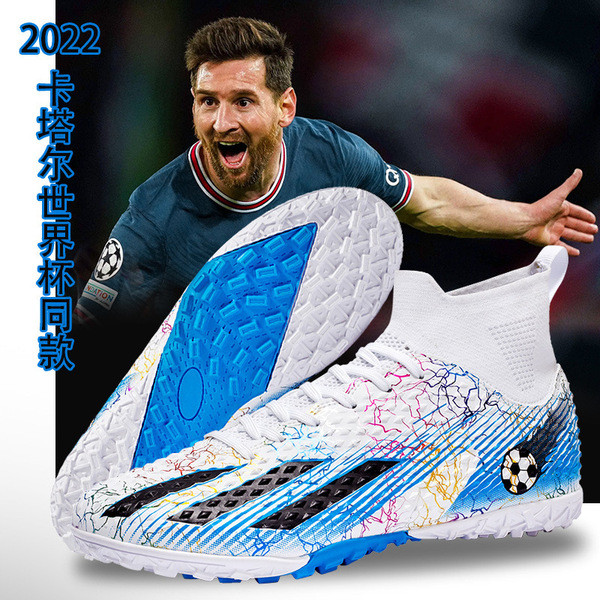 men's soccer shoes high-neck men's soccer shoes Giày bóng đá nam cao cấp thiết kế mũi dài Inspired b