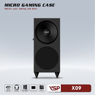 (MATX) Vỏ Case VSP X09 BLACK (ĐEN)