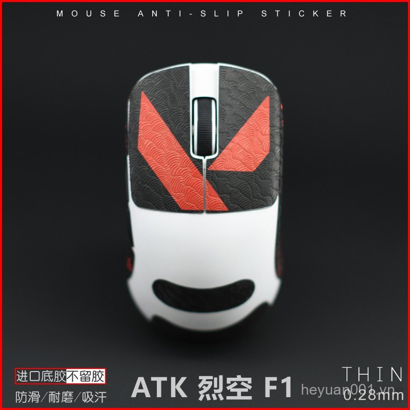 ATK Lie Kong F1 V2 PRO MAX A9 X1 Master Edition Z1 Ultra Mouse Miếng dán chống trượt Cracked MULC