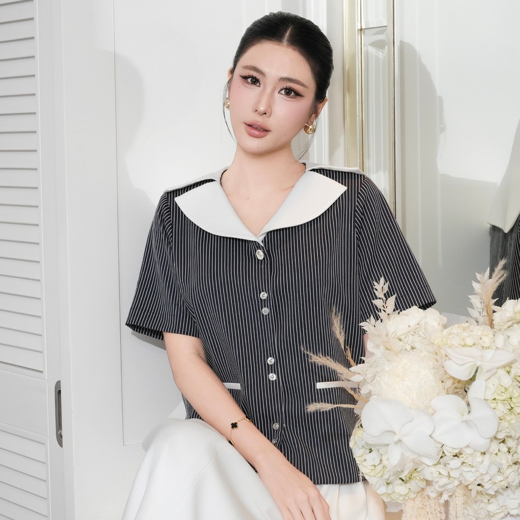 Áo Haley - Better EM - áo tay ngắn 2 lớp dáng suông theo size từ 45-82kg