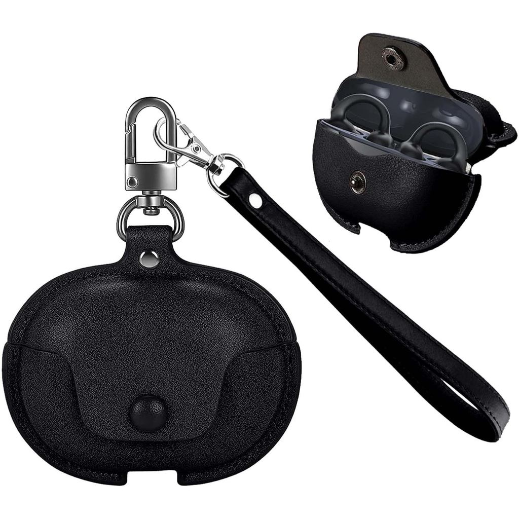 Dành cho vỏ Baseus Bowie MC1 Pro, Vỏ bảo vệ tai nghe có dây buộc chống rơi, chống trầy xước, chống s