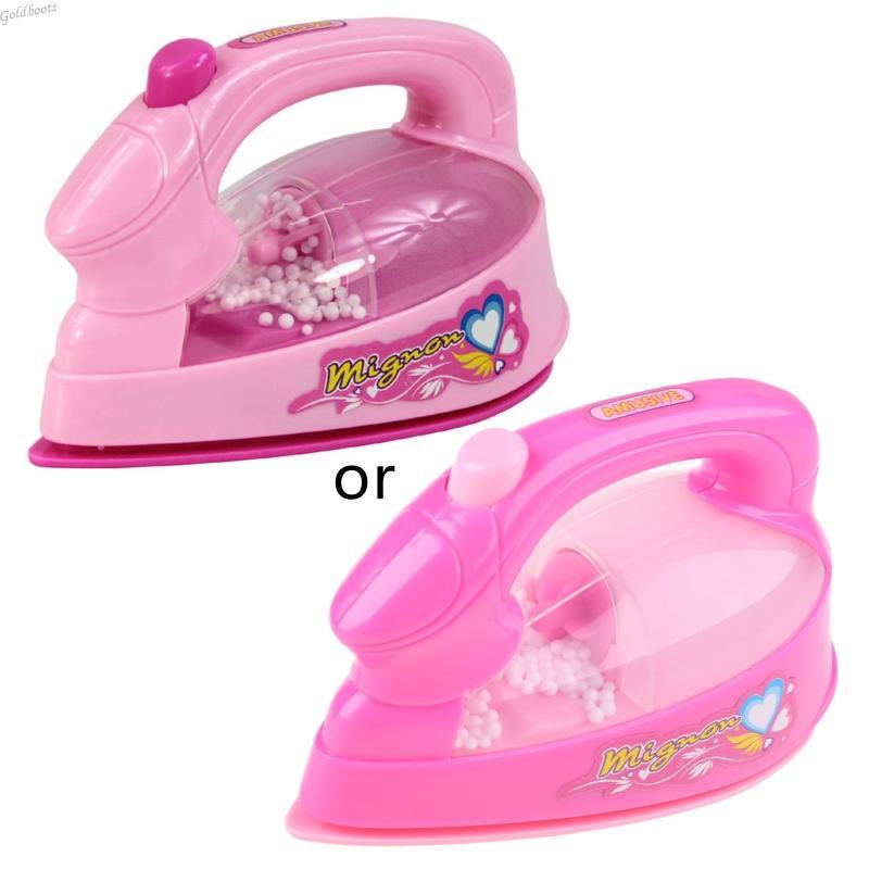 GB Trẻ Em Kid Boy Girl Mini Nhà Bếp Điện Thiết Bị Điện Sắt Bộ Đồ Chơi Du