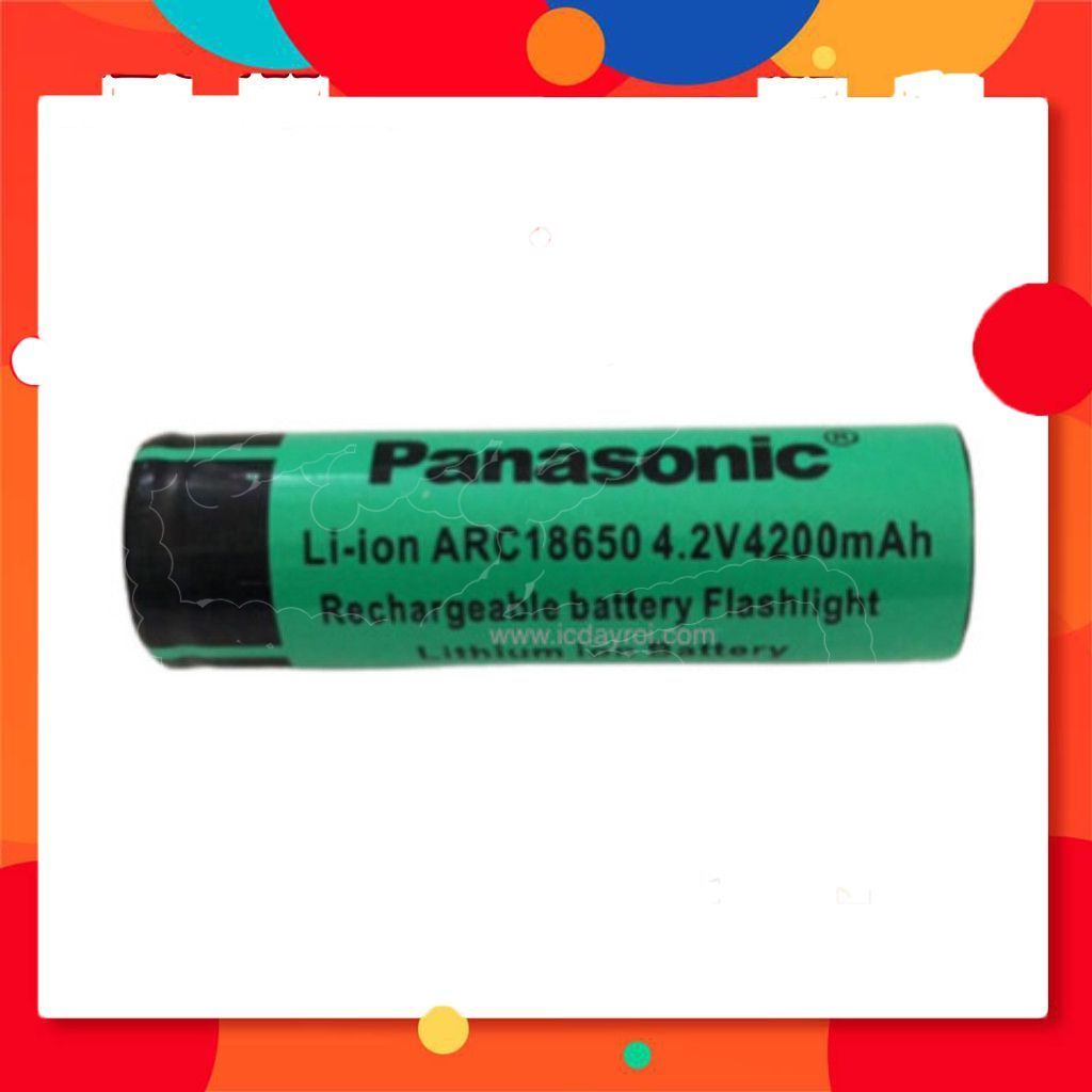 Pin Cell 18650 Panasonic 3.7V Điện Tử Store99