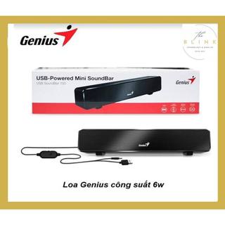 LOA GENIUS Soundbar 100 USB - Âm Thanh Trầm, Kiểu Dáng Đẹp -HÀNG CHÍNH HÃNG 100%
