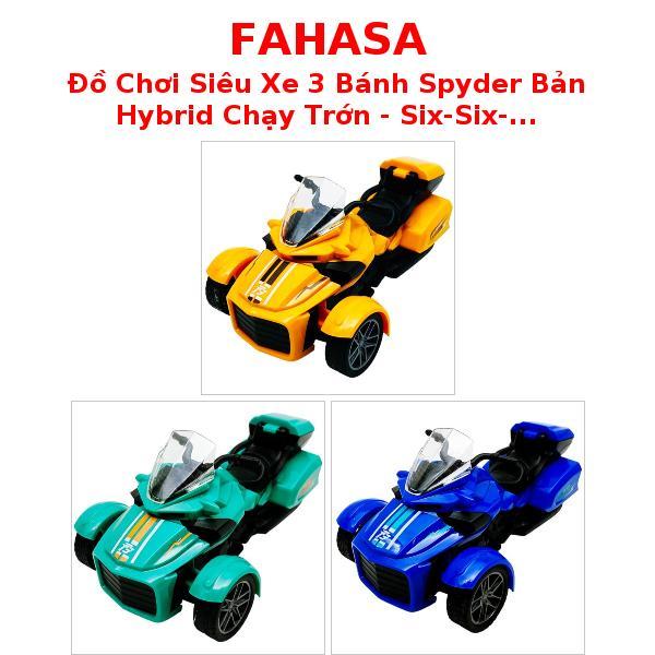Đồ Chơi Siêu Xe 3 Bánh Spyder Bản Hybrid Chạy Trớn - Six-Six-Zero 7577 (850-11)
