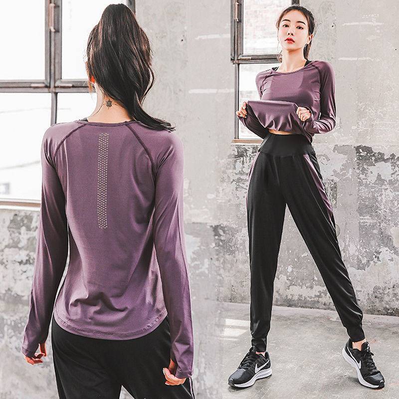 Yoga Clothes Women's Professional High-End and Fashionable Running Gym Internet Celebrity Spring/Sum