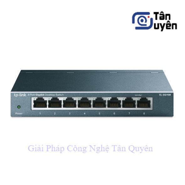 TP-Link TL-SG108 - Switch Để Bàn 8 Cổng Gigabit