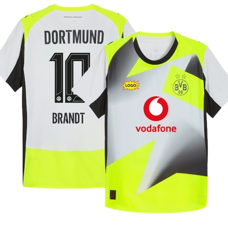 Áo bóng đá nam sân khách Dortmund 25/26 - Chất liệu cao cấp