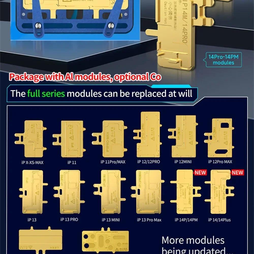 JC Aixun iheater Pro Mô-đun sưởi ấm X-17promax Android Mainboard Lớp sưởi ấm Trồng Mô-đun thiếc cho 