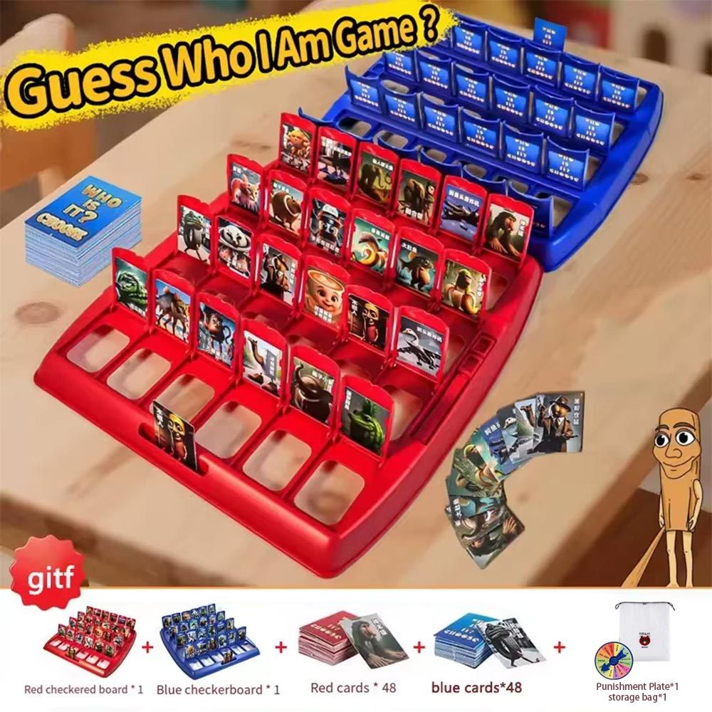 Guess Who? ITALIAN BRAINROT GAME LIMITED TIME EDITION Tung Sahur