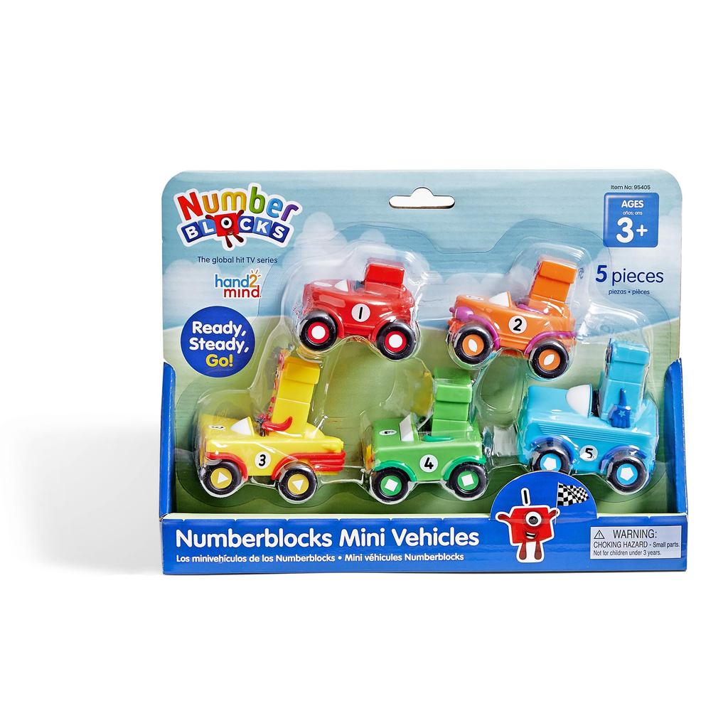 95405 Học toán cùng bé Đồ chơi học toán Numberblocks mô hình xe cho bé 3+